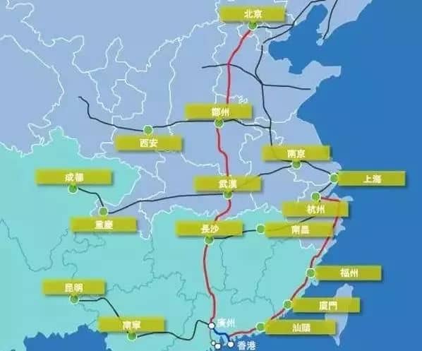 下月昆明到香港开通高铁，全程仅需7小时！快来坐高铁吧